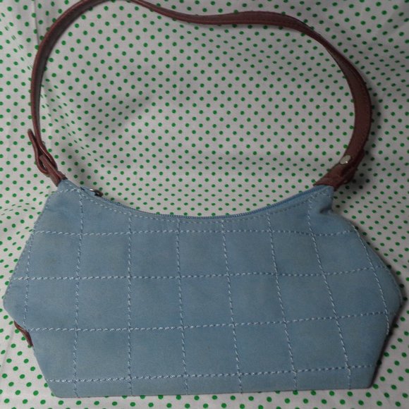 Nine & Co. Handbags - nine & co purse duller lighter blue quilted pattern smaller bag